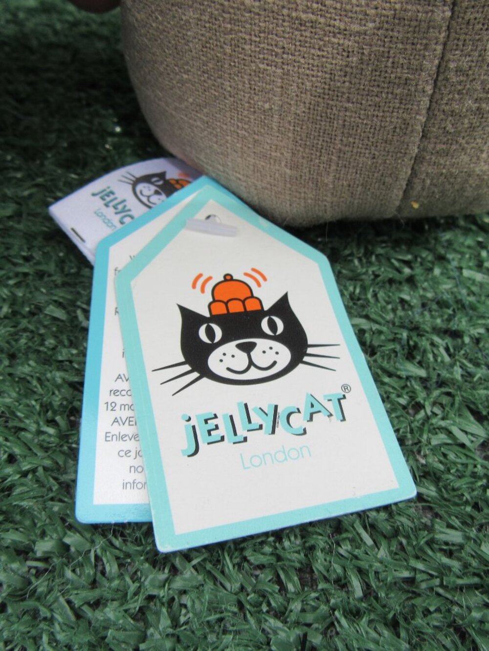 Brand New Jellycat London Skandoodle Owl Plush 9" - Picture 6 of 8